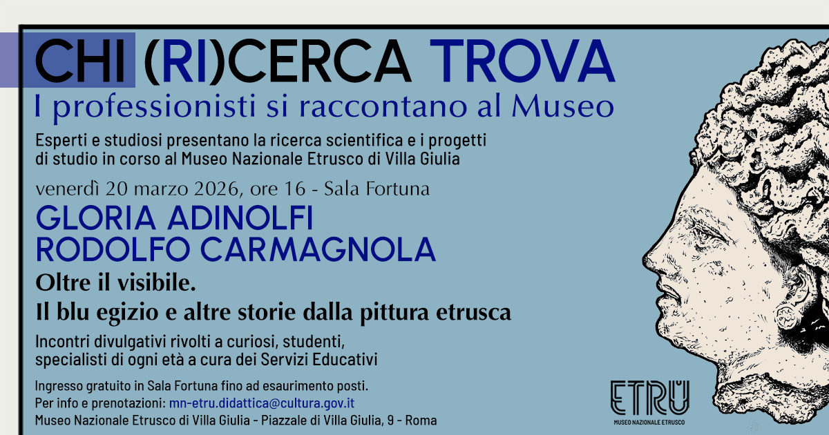 Oltre il visibile. Il blu egizio e altre storie della pittura etrusca